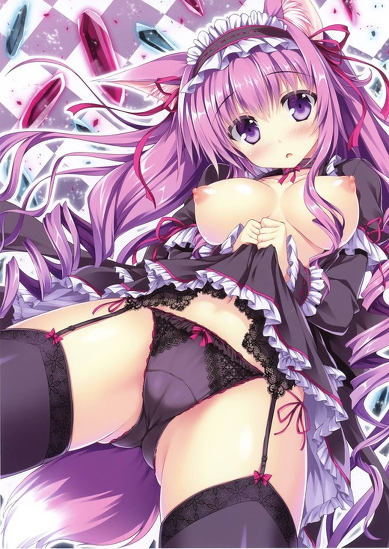 【二次】ケモミミ、獣耳が付いた女の子のエロ画像 Part１
