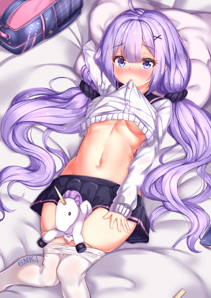 【二次】寝そべり、無防備状態の女の子のエロ画像 Part３
