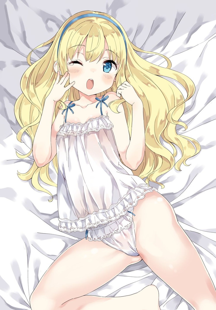 【二次】金髪、ブロンドヘアーの女の子のエロ画像 Part８