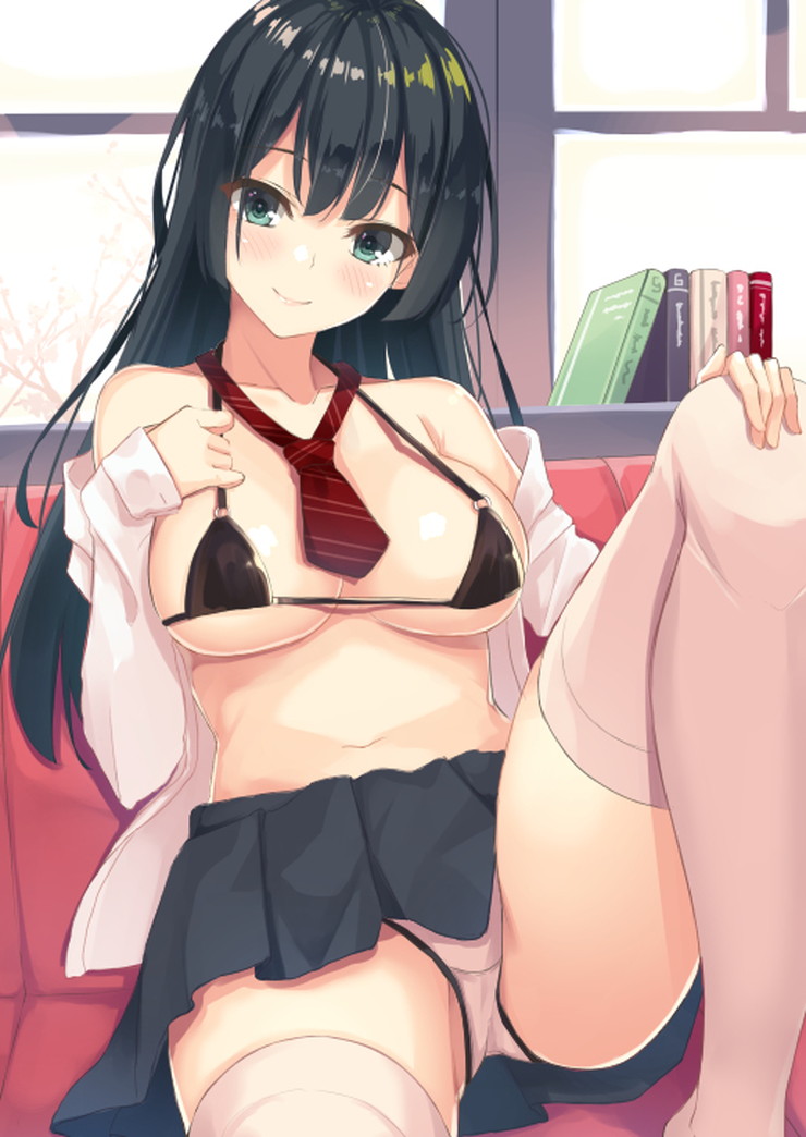 【二次】パンツがチラリズムしているパンチラエロ画像 Part１