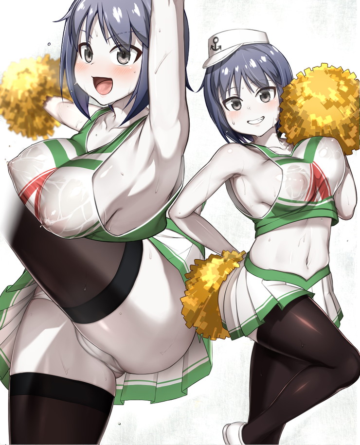 【二次】パンツがチラリズムしているパンチラエロ画像 Part１