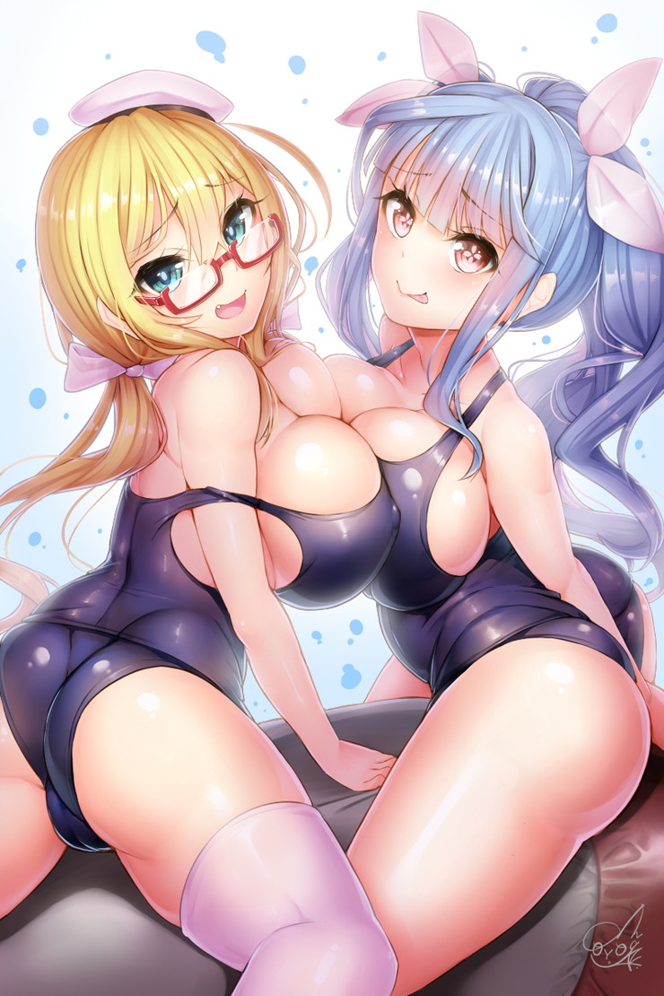 【二次】太ももがエッチな女の子のエロ画像 Part１１