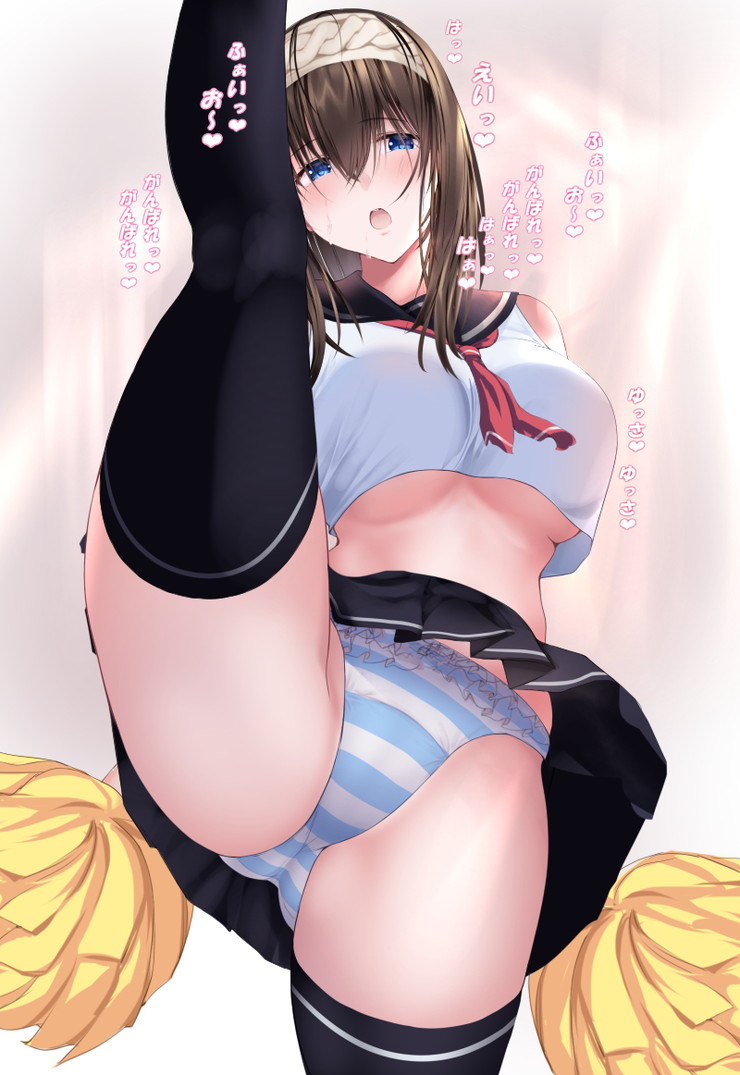 【二次】太ももがエッチな女の子のエロ画像 Part１１