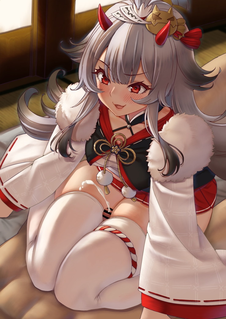 【二次】太ももがエッチな女の子のエロ画像 Part１１