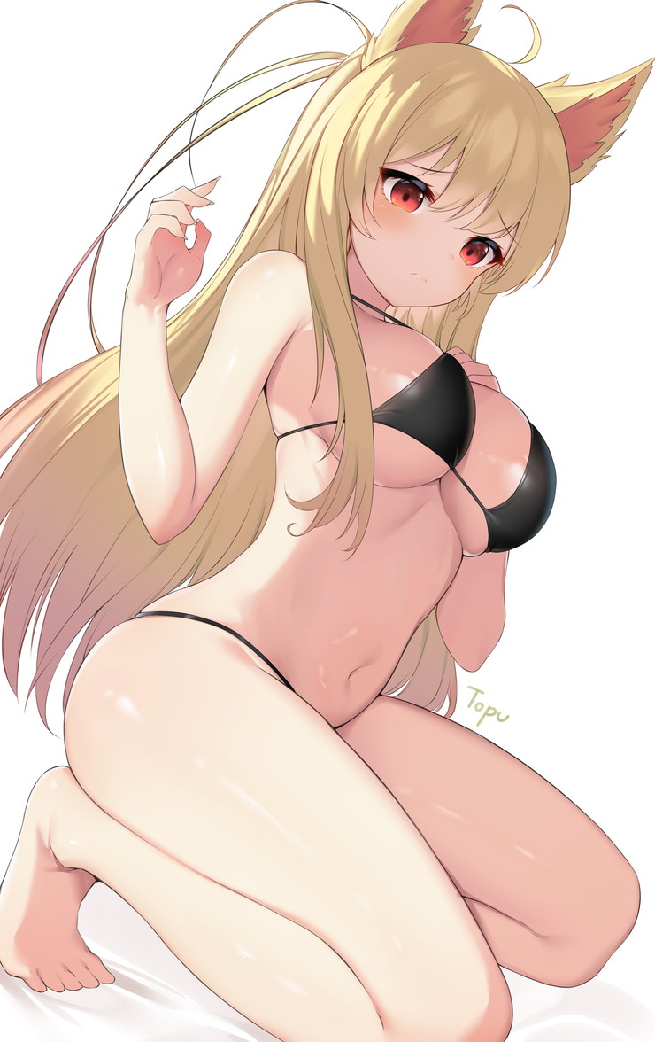 【二次】赤面、恥じらいエロ画像 Part１２【まとめ】