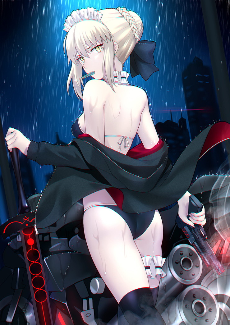 【二次】背中が見えている女の子のエロ画像 Part８
