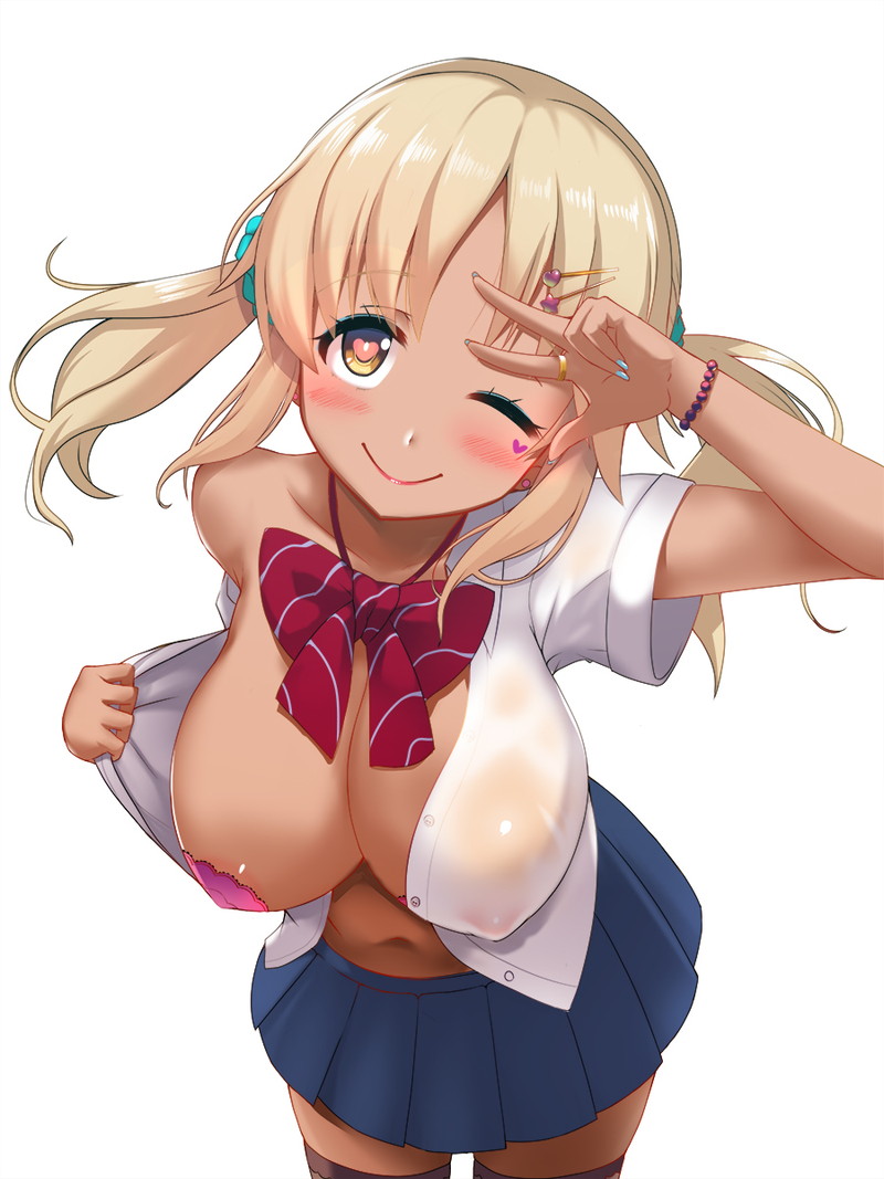 スケベな制服JK、JCたちのエロ画像まとめ Part１４