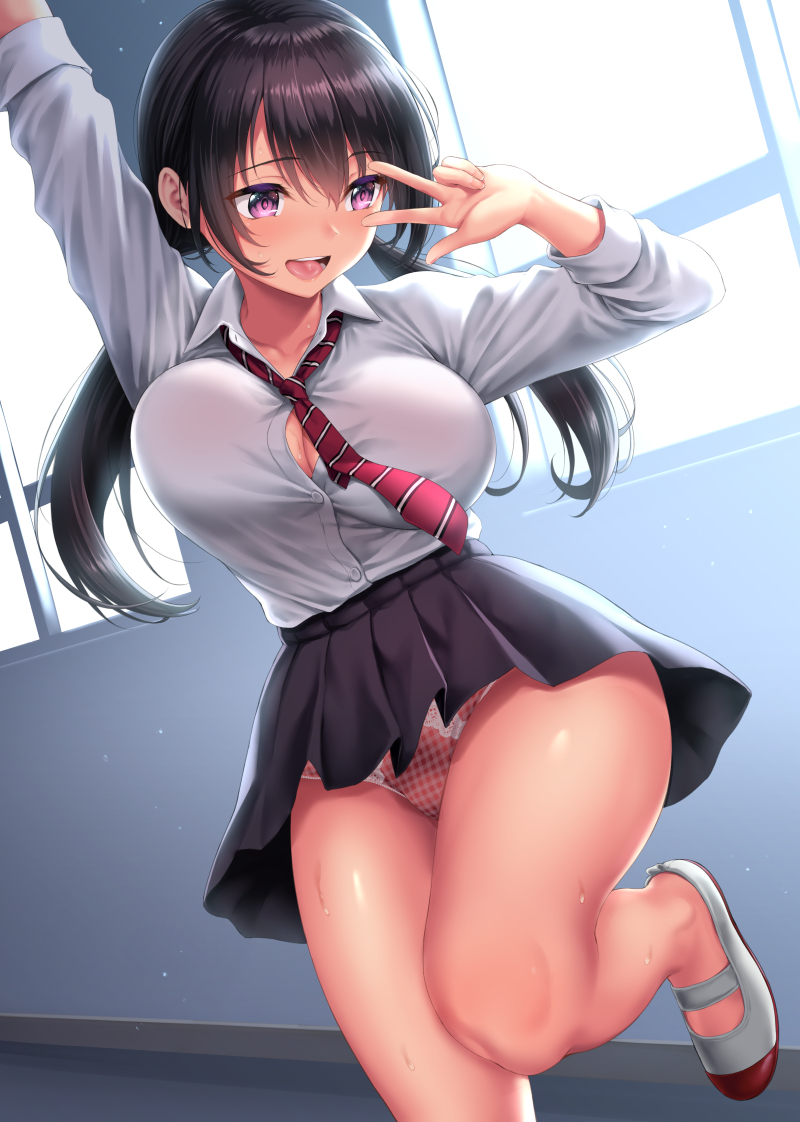スケベな制服JK、JCたちのエロ画像まとめ Part１４