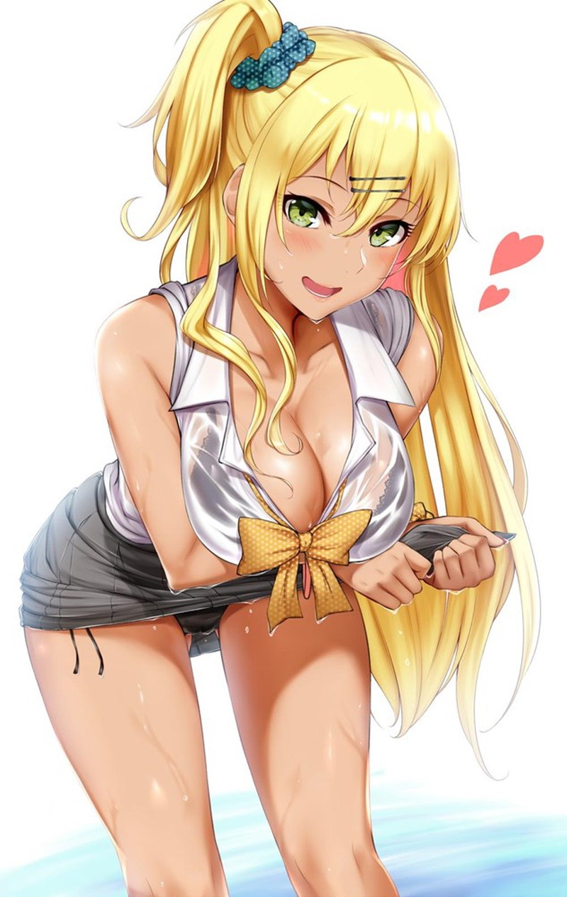【二次】海、水辺にいる女の子のエロ画像 Part９