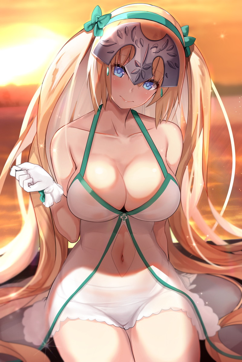 【二次】海、水辺にいる女の子のエロ画像 Part９