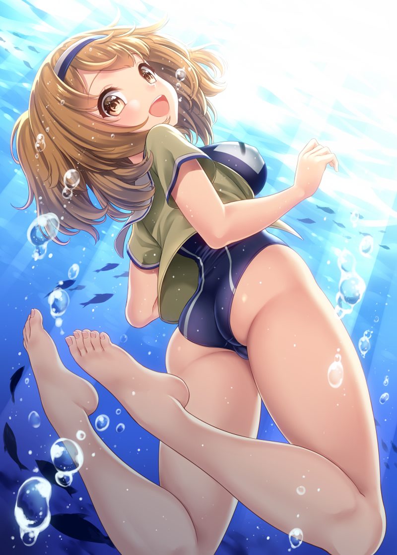 【二次】海、水辺にいる女の子のエロ画像 Part９