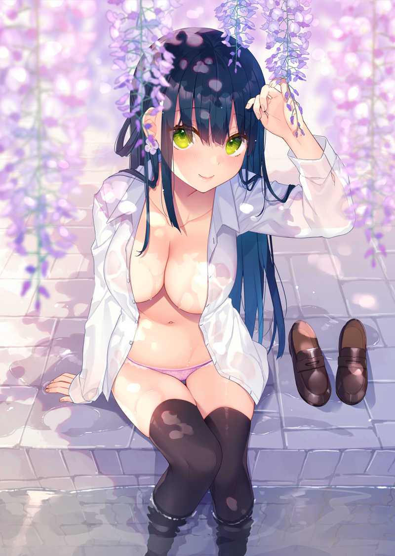 【二次】海、水辺にいる女の子のエロ画像 Part９