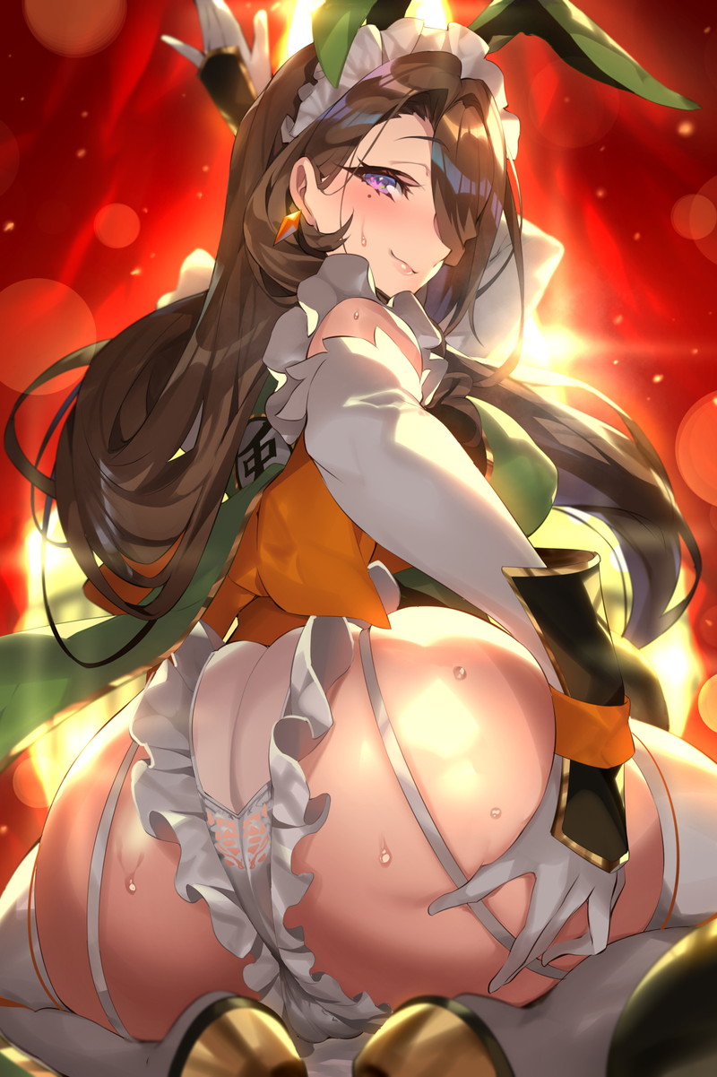 【二次】しゃがみ込み、エロ蹲踞の姿勢のエロ画像 Part１０