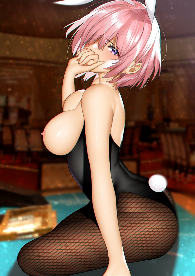 【二次】ピンク色の髪の女の子のエロ画像 Part１５