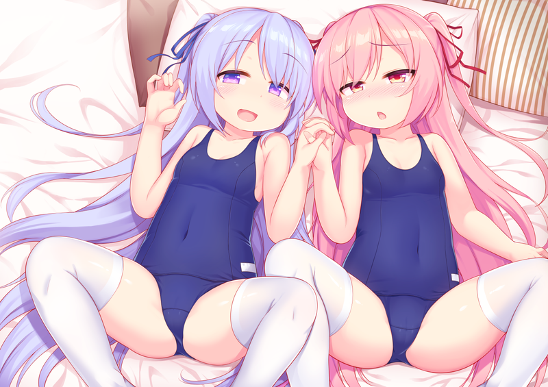 【二次】ピンク色の髪の女の子のエロ画像 Part１５