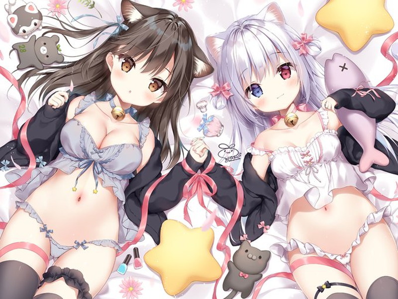【二次】ベッドの上でエッチしているエロ画像まとめ Part１６