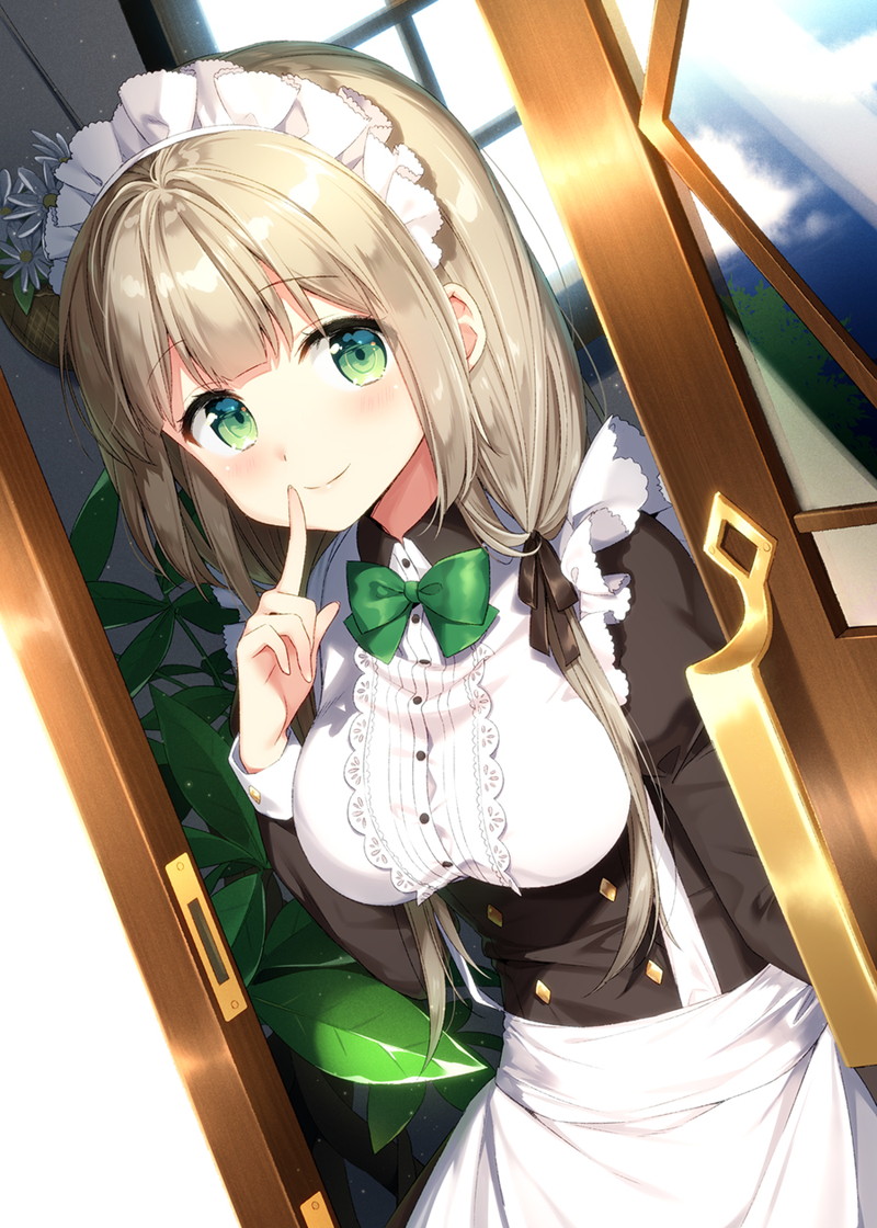 【二次】メイド服を着た女の子のエロ画像 Part１２