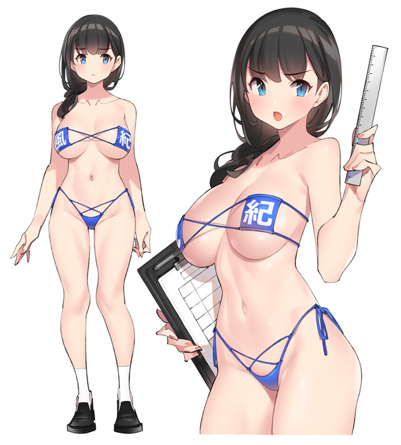 【二次】三編みをした髪型の女の子 Part３【エロ画像】