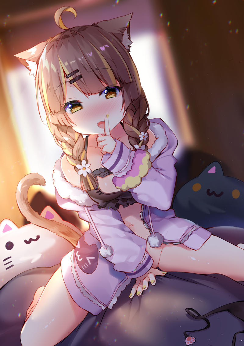 【二次】三編みをした髪型の女の子 Part３【エロ画像】
