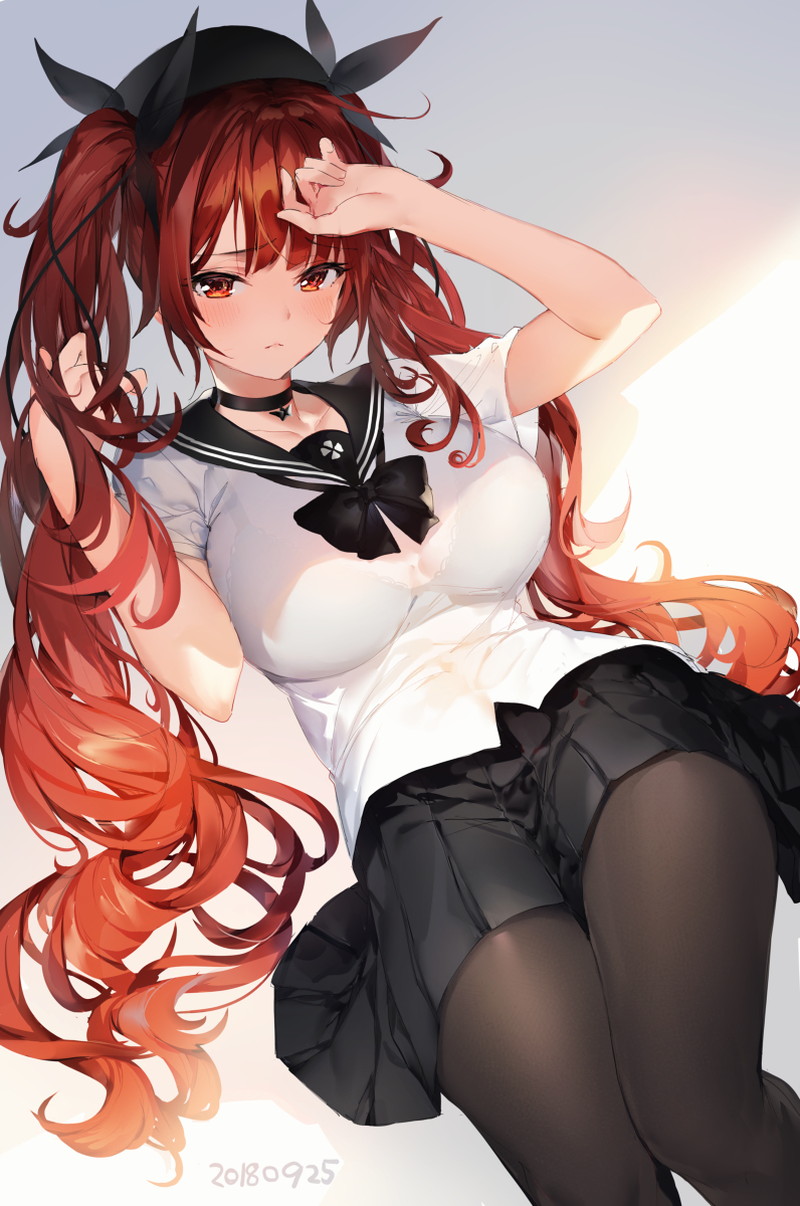 【二次】赤髪の女の子のエロ画像 Part９