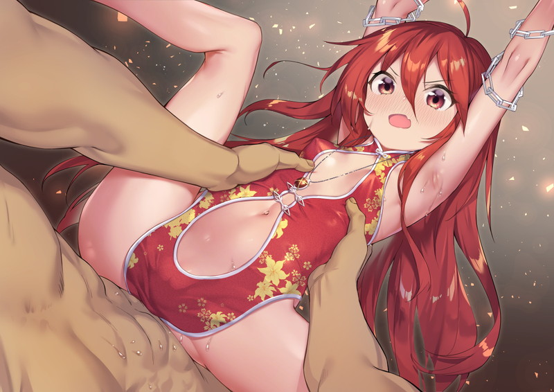 【二次】赤髪の女の子のエロ画像 Part９