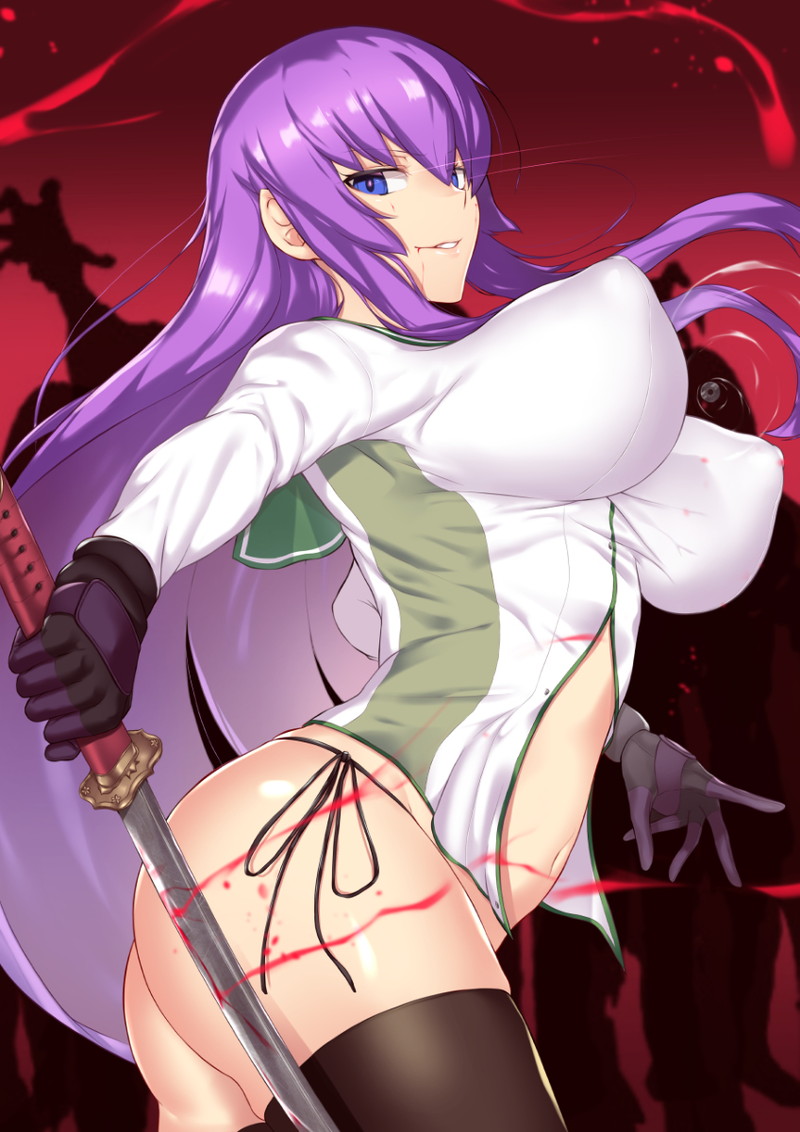 【二次】太もも絶対領域がエッチなニーソックス画像 Part１９