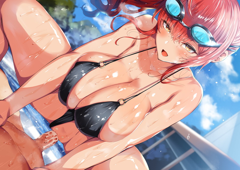 【二次】ジト目、睨まれてるエロ画像まとめ Part１９