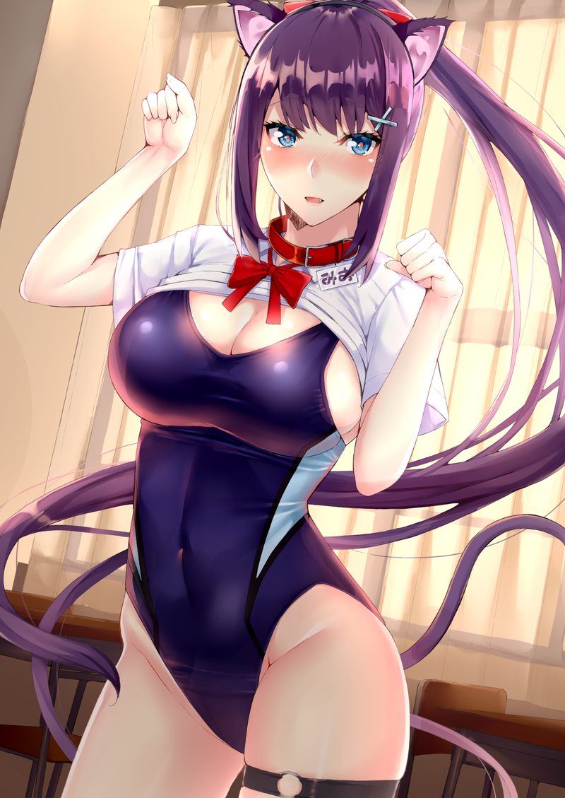 【二次】スタイル抜群なスレンダー体型の女の子のエロ画像 Part３