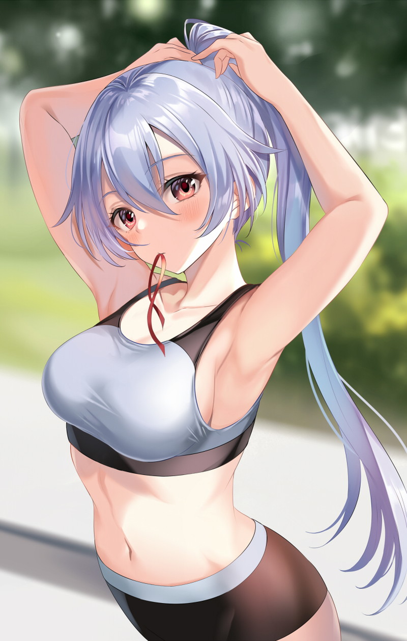 【二次】スタイル抜群なスレンダー体型の女の子のエロ画像 Part３