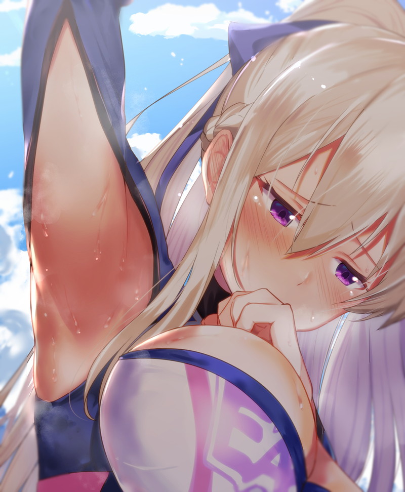 【二次】垂れ眉、困り顔の女の子のエロ画像 Part１６