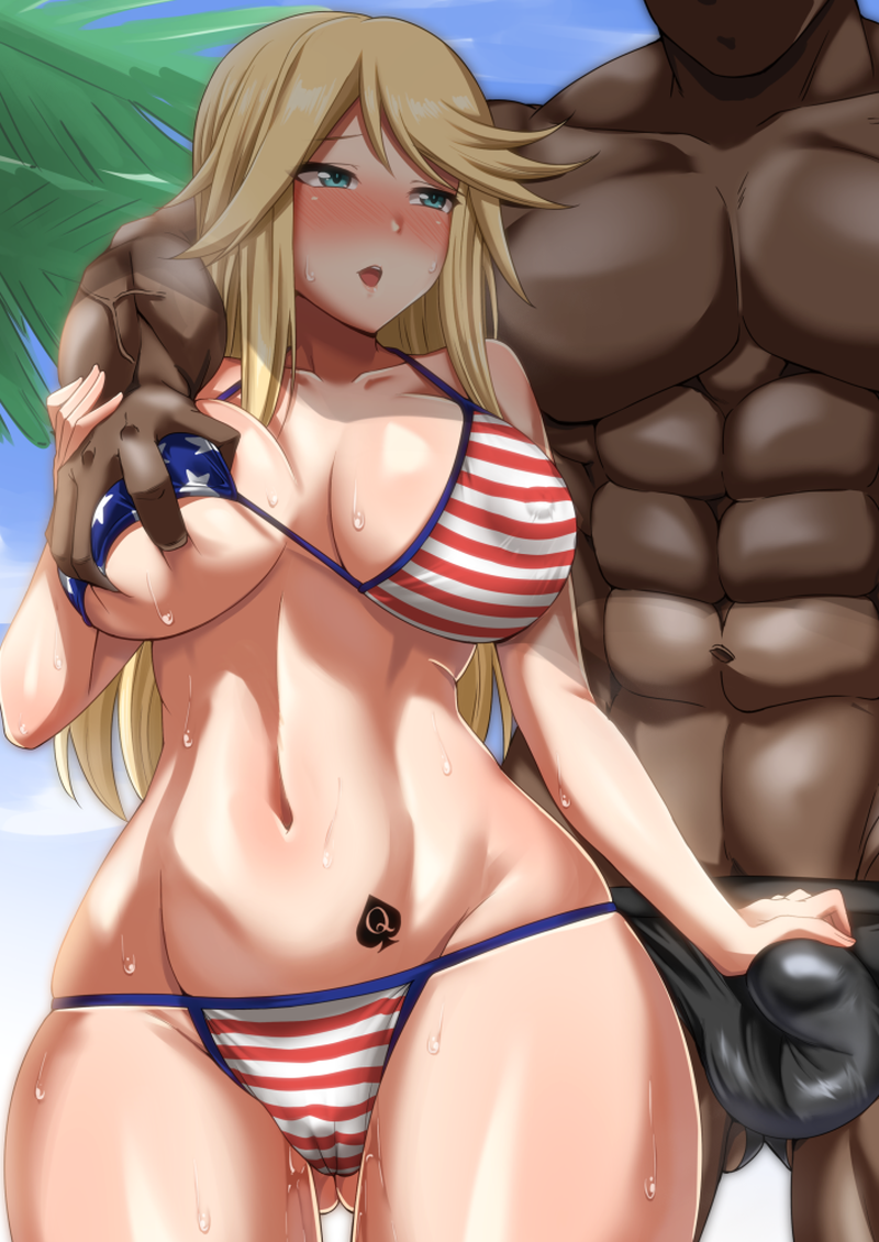 【二次】ムキムキな絶倫男とエッチしてるエロ画像 Part５