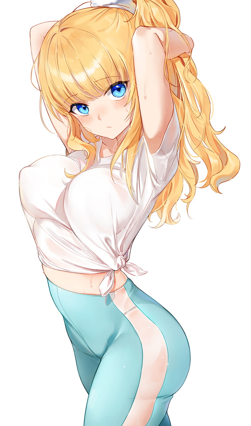 【二次】女の子の汗に興奮するエロ画像 Part４