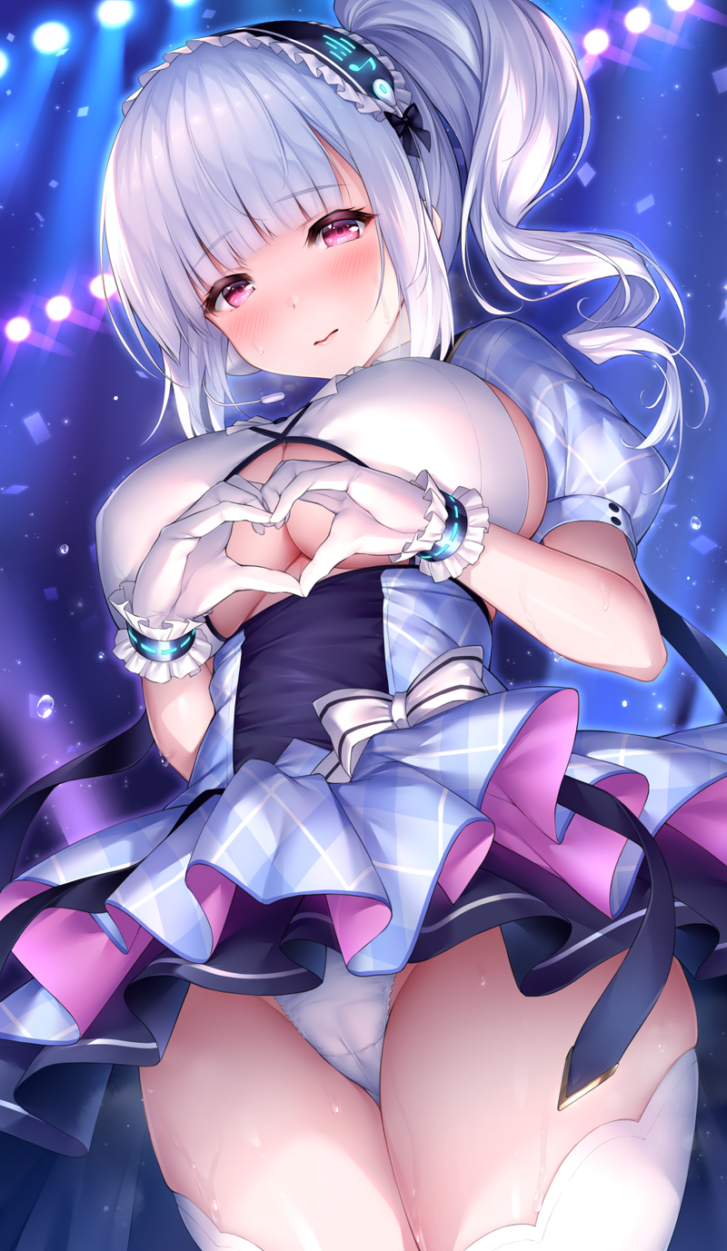 【二次】おっぱいの重みが伝わりそうな下乳、乳袋画像 Part７