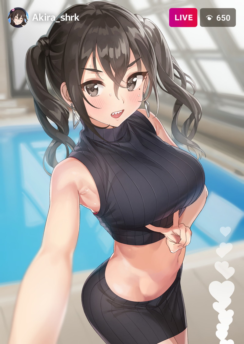 【二次】胸元パツパツな着衣おっぱい画像 Part５