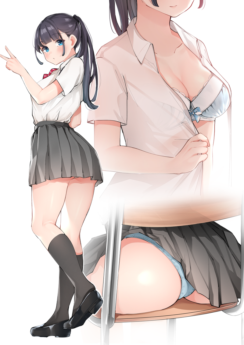 【二次】ピースサインをしている女の子たちのエロ画像 Part８