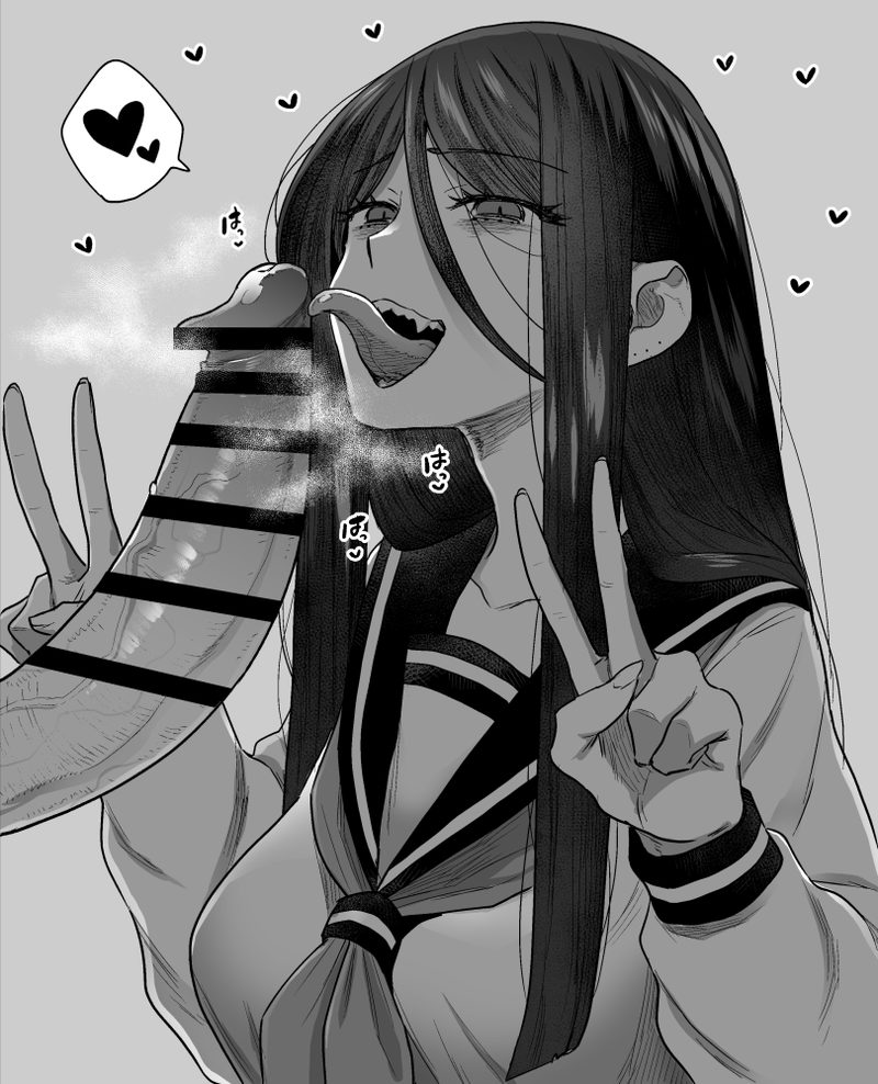 【二次】ピースサインをしている女の子たちのエロ画像 Part８