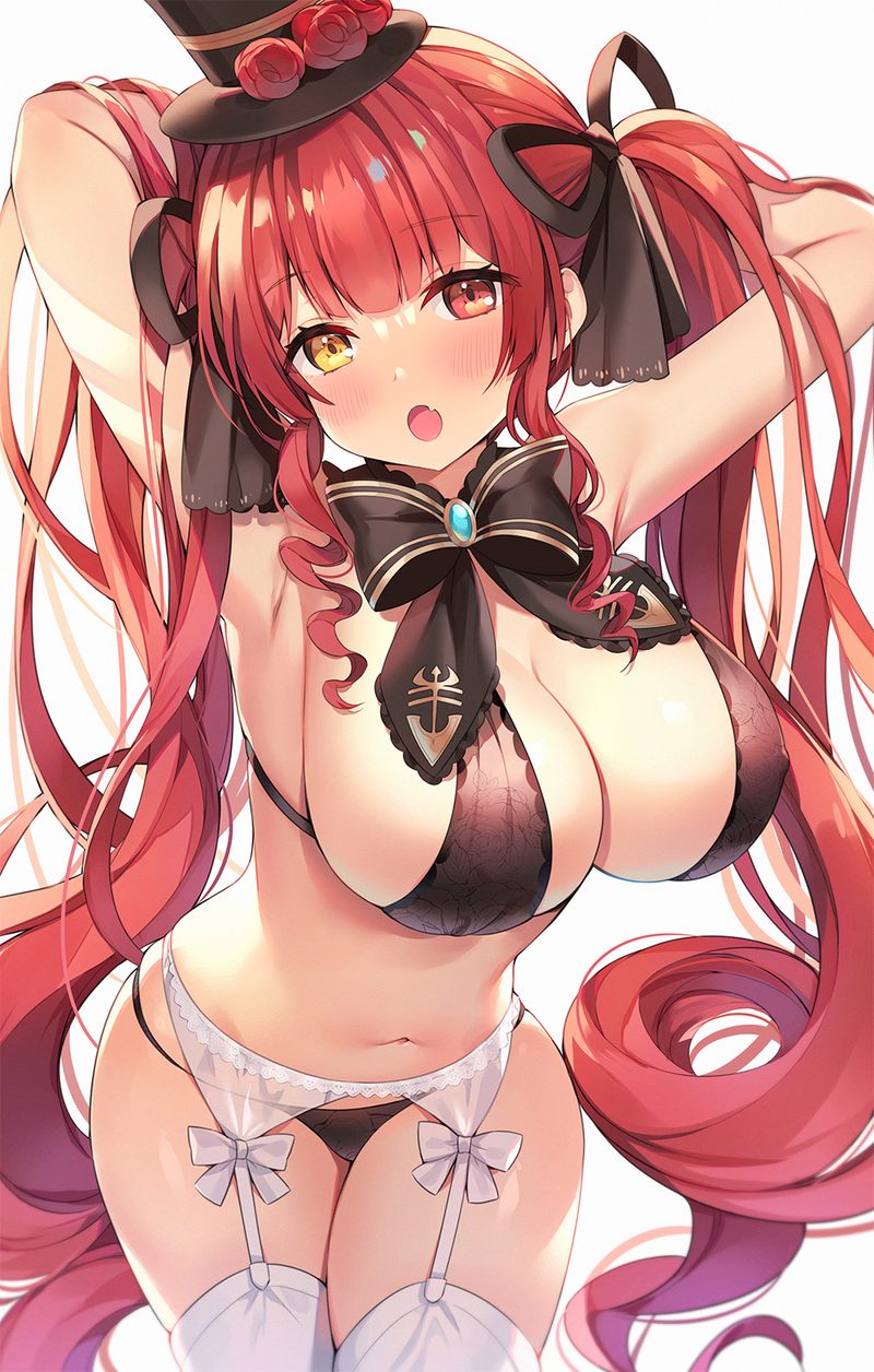 【二次】エッチで可愛いブラジャーを付けた女の子のエロ画像 Part２０