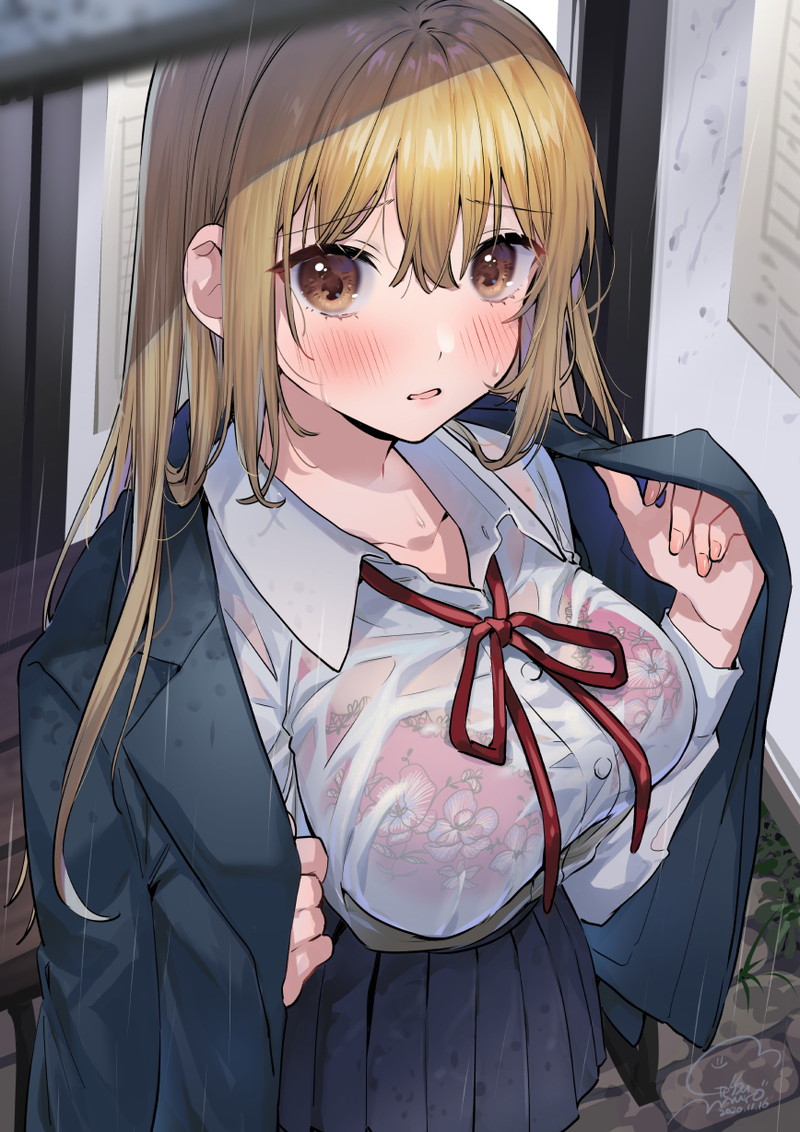 【二次】エッチで可愛いブラジャーを付けた女の子のエロ画像 Part２０