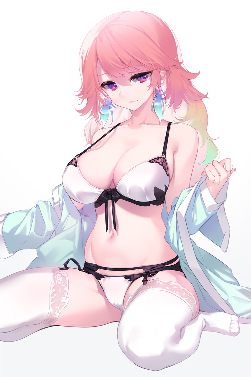 【二次】エッチで可愛いブラジャーを付けた女の子のエロ画像 Part２０
