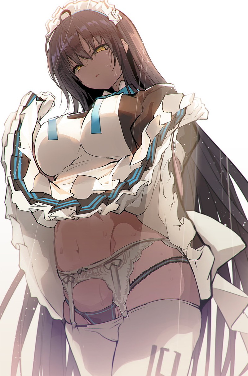 【二次】オカズを提供してくれるたくし上げエロ画像 Part６