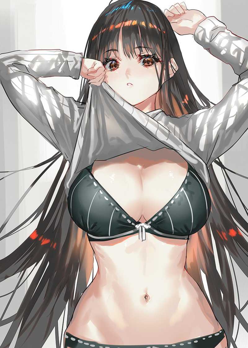【二次】オカズを提供してくれるたくし上げエロ画像 Part６
