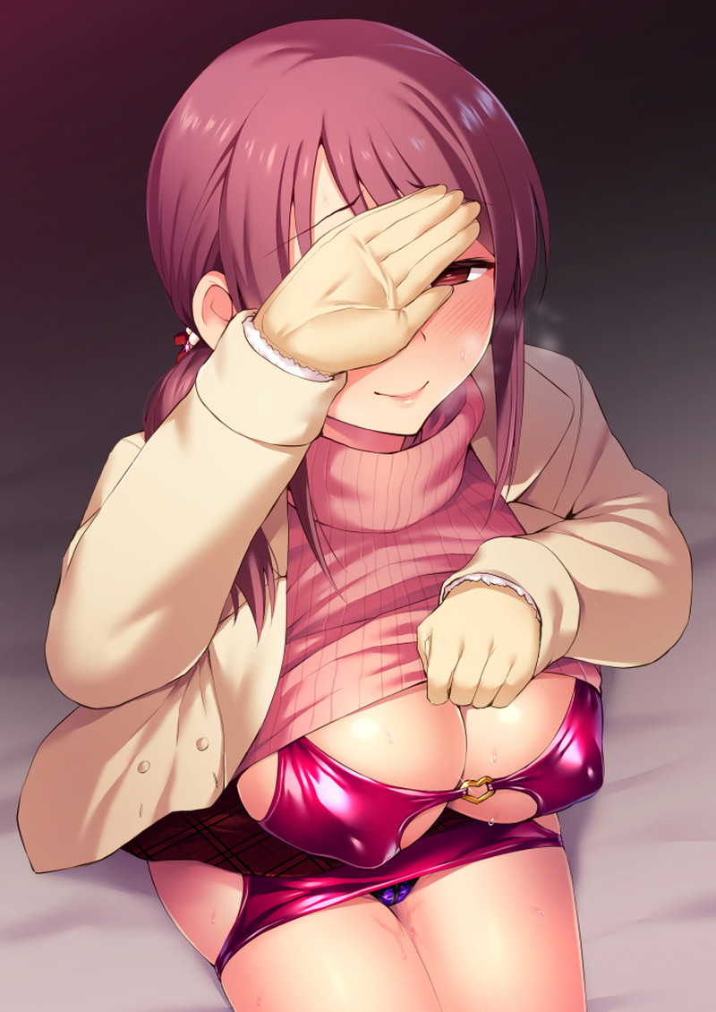 【二次】オカズを提供してくれるたくし上げエロ画像 Part７