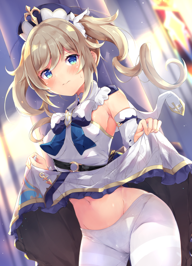 【二次】オカズを提供してくれるたくし上げエロ画像 Part７