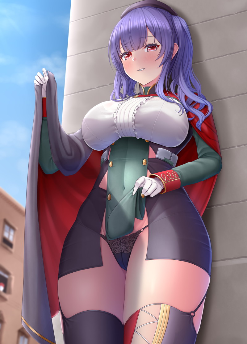 【二次】オカズを提供してくれるたくし上げエロ画像 Part７