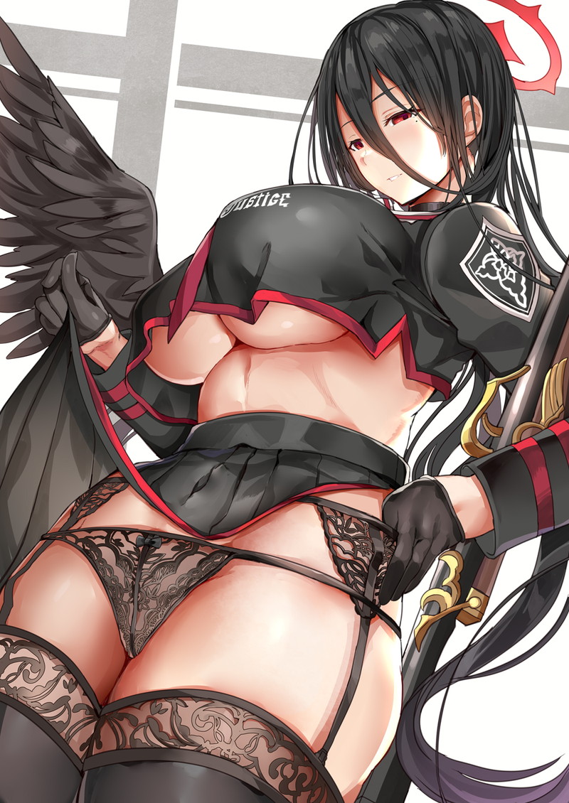 【二次】オカズを提供してくれるたくし上げエロ画像 Part７