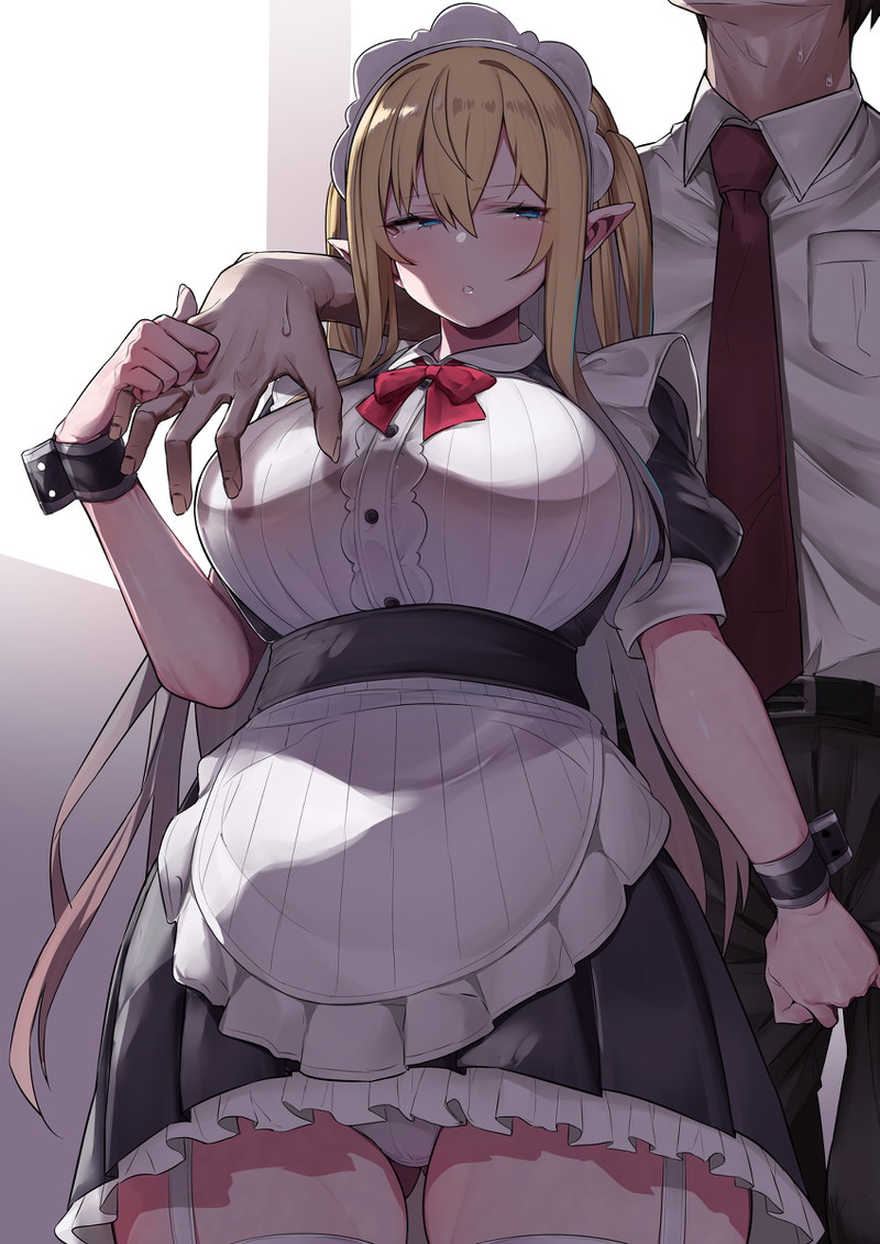 【二次】おっぱいを揉んでるエロ画像 Part２１