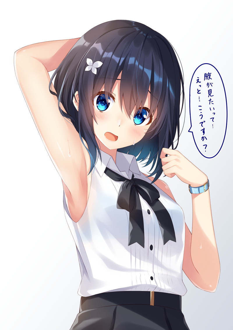 【二次】ドスケベ腋の下のエロ画像 Part６