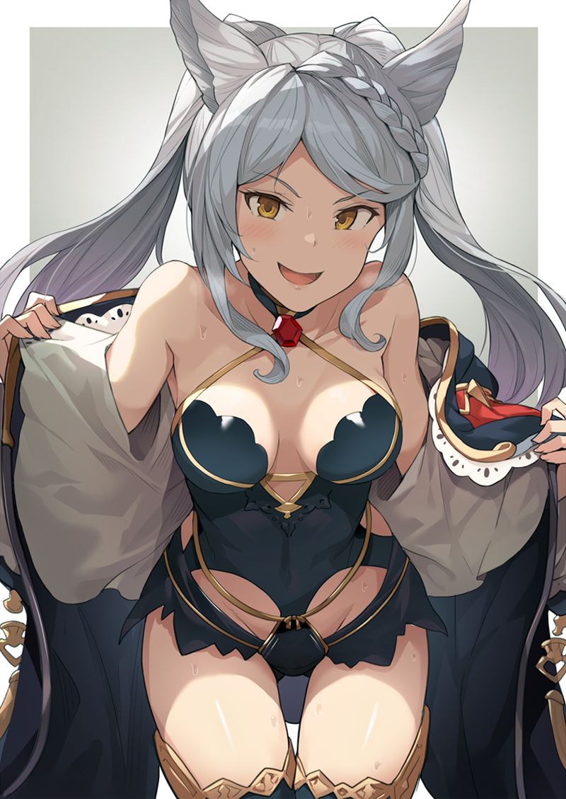 陰部ギリギリのラインがそそる鼠径部の二次エロ画像 Part１４