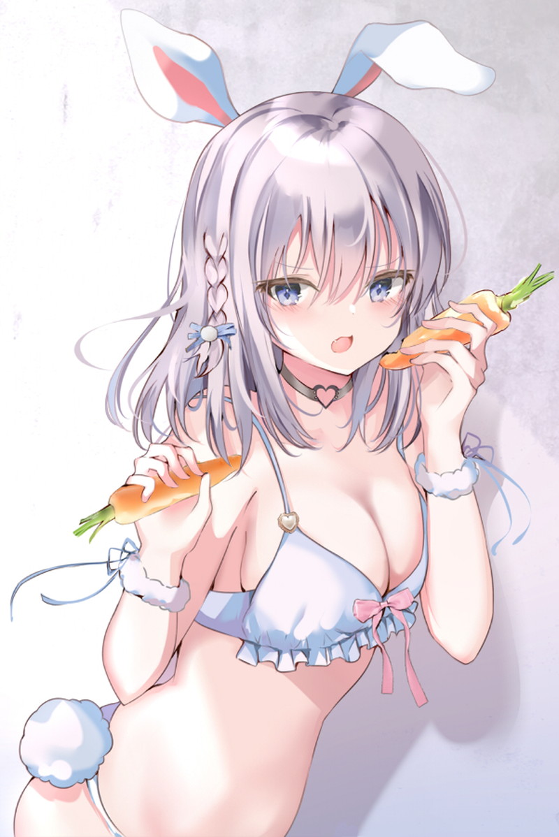 【二次】白髪、銀髪の女の子のエロ画像 Part３４
