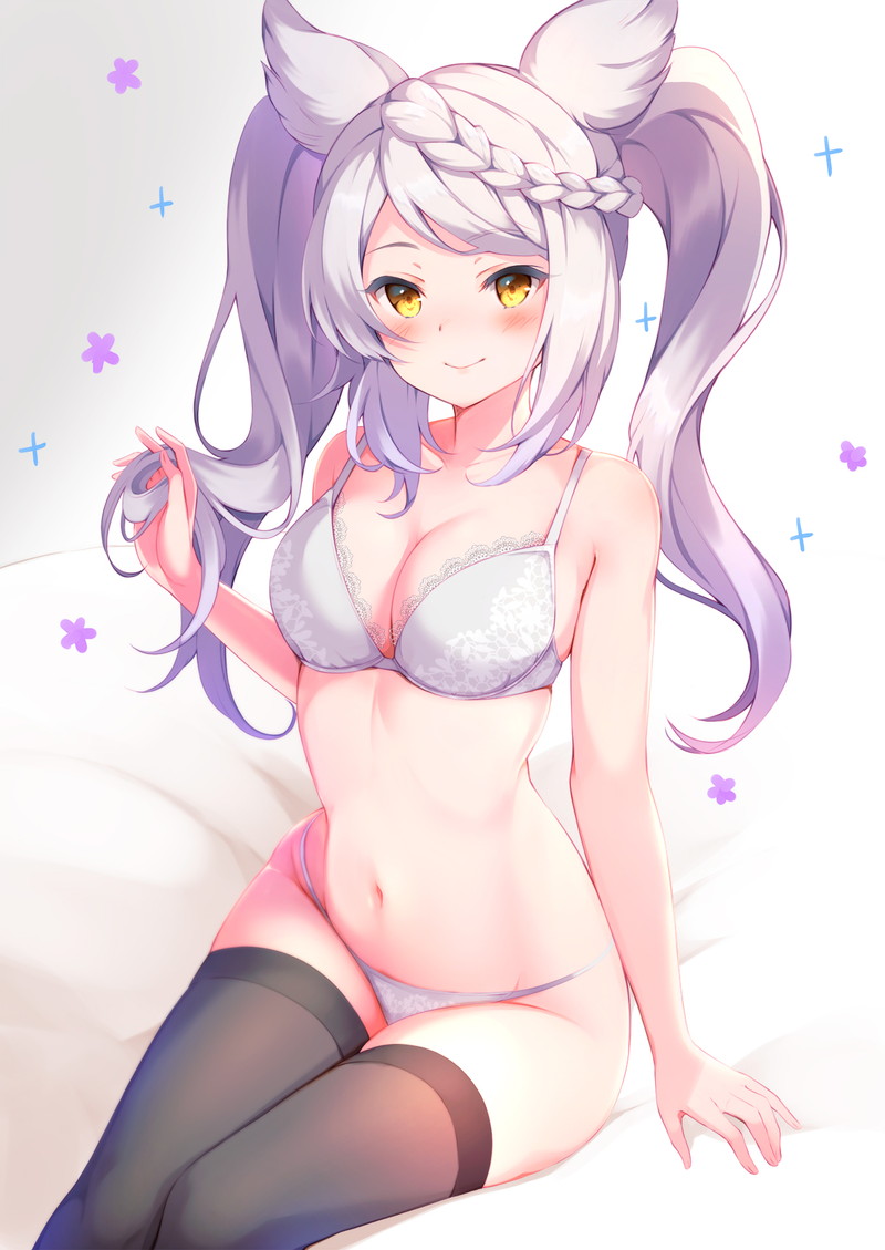 【二次】エッチで可愛いブラジャーを付けた女の子のエロ画像 Part２６